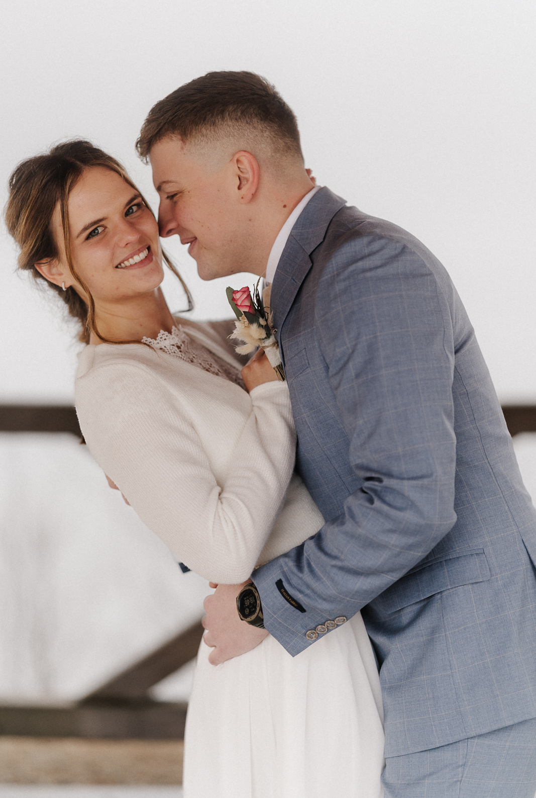 Hochzeitspaar am Fichtelsee